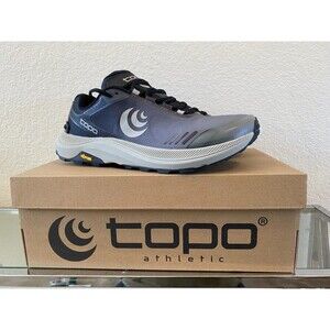 Topo Athletic MT-5 Charcoal/Grey Womens 9.5M Vibram Sole Trail Running Shoes